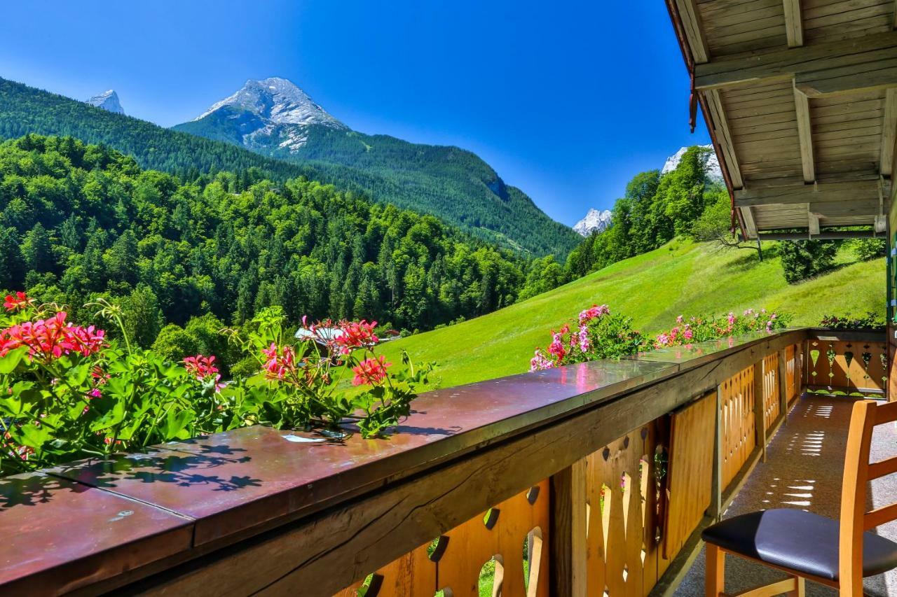 Alpenferienwohnungen Wiesenlehen ベルヒテスガーデン エクステリア 写真